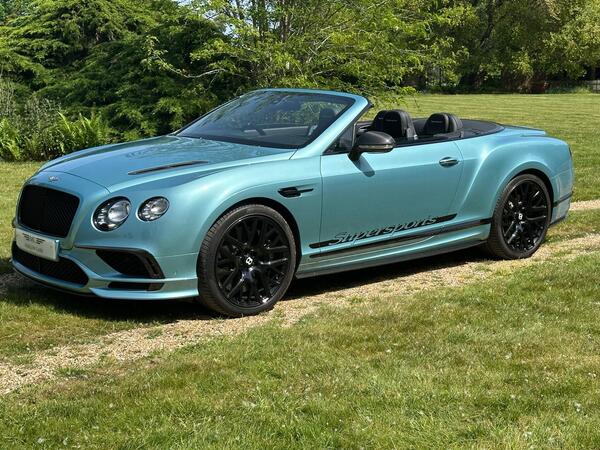Bentley Continental 6.0 W12 GTC Supersports Auto 4WD Euro 6 2dr