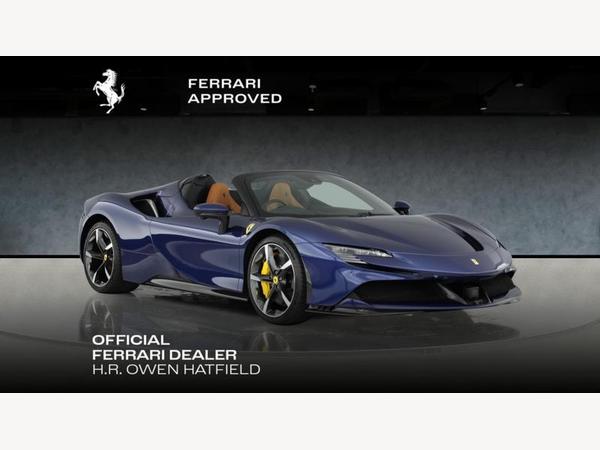 Ferrari SF90 Spider 4.0T V8 7.9kWh F1 DCT 4WD Euro 6 (s/s) 2dr