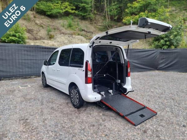 Peugeot Partner Tepee 5 Seat Wheelchair Accessible Disabled Access Ramp Car 5dr