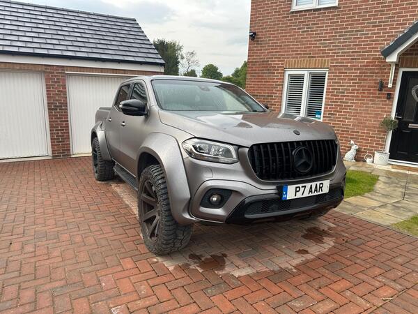 Mercedes-Benz X Class 2.3 CDI Power Pickup Double Cab 4dr Diesel Auto 4MATIC Euro 6 (190 ps)
