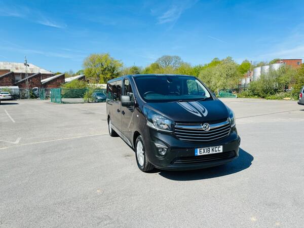 Vauxhall Vivaro 1.6 CDTi 2900 BiTurbo ecoTEC Limited Edition Nav Crew Van L2 H1 Euro 6 (s/s) 5dr (6 Seat)
