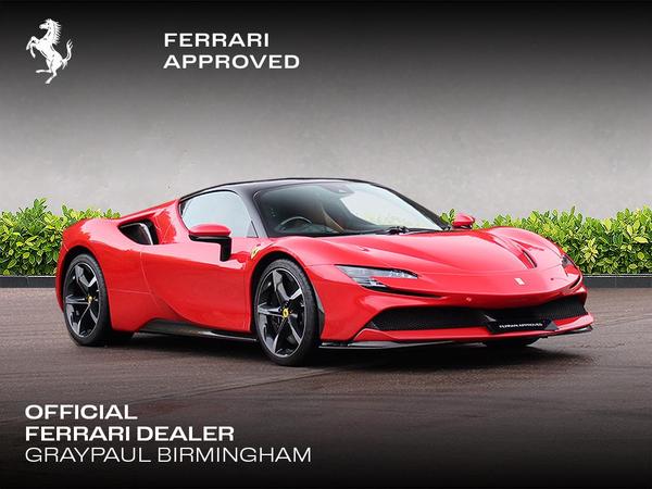 Ferrari SF90 Stradale 4.0T V8 7.9kWh F1 DCT 4WD Euro 6 (s/s) 2dr