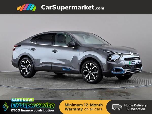 Citroen e-C4 X 50kWh Shine Plus Fastback Auto 4dr (7.4kW Charger)