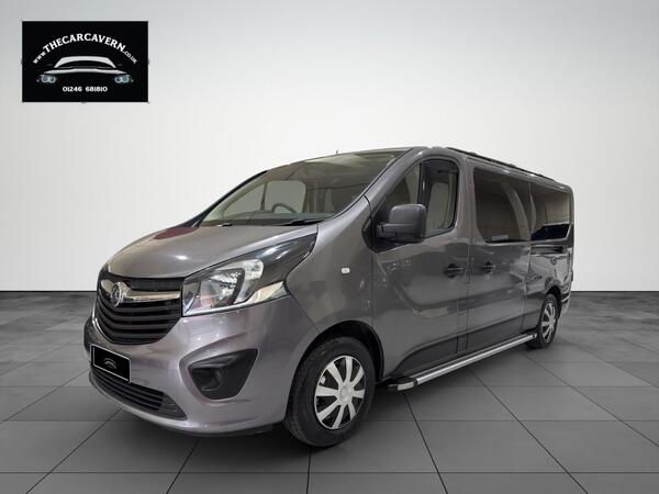 Vauxhall Vivaro 1.6 CDTi 2900 Combi+ Combi Van Double Cab 5dr Diesel Manual L2 H1 Euro 6 (s/s) (6 Seat) (120 ps)