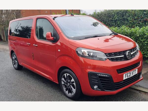 Vauxhall Vivaro Life 2.0 Turbo D Elite M MPV 5dr Diesel Auto SWB Euro 6 (s/s) (8 Seat) (180 ps)