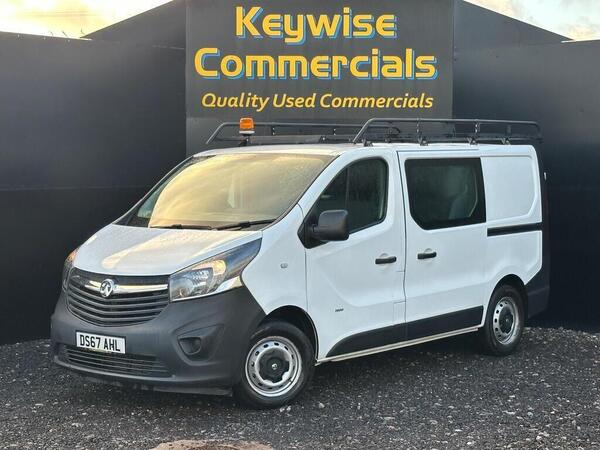 Vauxhall Vivaro 1.6 CDTi 2900 BiTurbo ecoTEC Crew Van L1 H1 Euro 6 (s/s) 5dr (6 Seat)