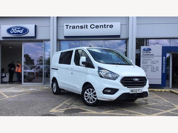 Ford Transit Custom 2.0 EcoBlue 130ps Low Roof D/Cab Limited Van