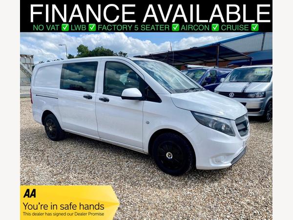 Mercedes-Benz Vito 1.6 111 CDI Crew Van FWD Euro 5 5dr (LWB)