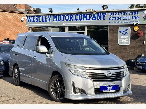 Nissan Elgrand 3.5 V6 HIGHWAY STAR 8 SEATER ANDROID SCREEN 5dr
