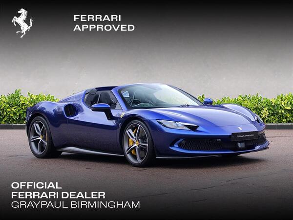Ferrari 296 GTS 3.0T V6 7.45kWh Spider F1 DCT Euro 6 (s/s) 2dr