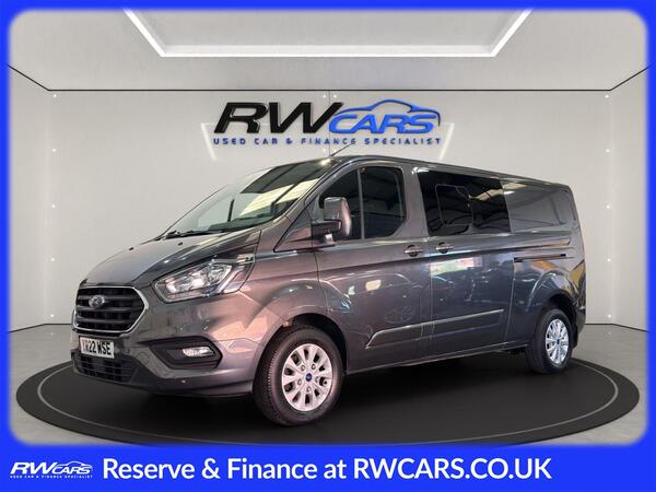 Ford Transit Custom 2.0 320 EcoBlue Limited Crew Van L2 H1 Euro 6 (s/s) 5dr (6 Seat)