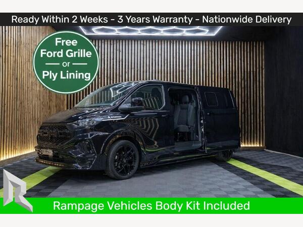 Ford Transit Custom 2.0 320 EcoBlue Limited Crew Van Double Cab 5dr Diesel Auto L2 H1 Euro 6 (s/s) (170 ps)