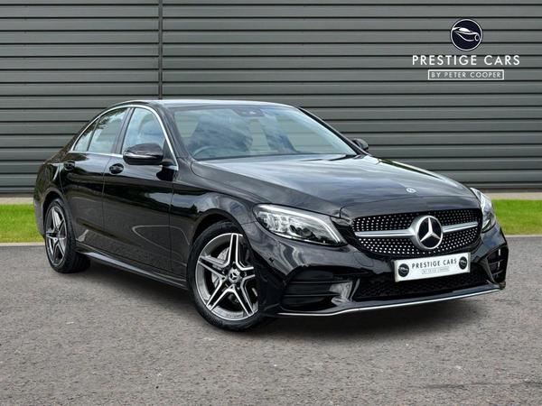 Mercedes-Benz C Class 2.0 C220d AMG Line (Premium) G-Tronic+ Euro 6 (s/s) 4dr
