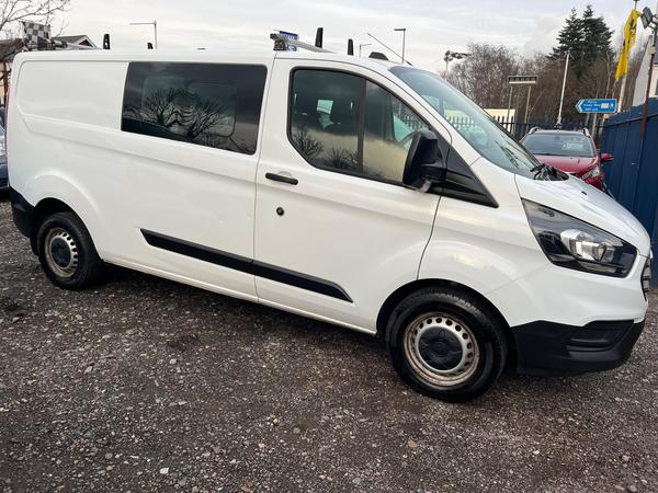 Ford Transit Custom 2.0 320 EcoBlue Leader Crew Van 5dr Diesel Manual Euro 6 (s/s) (130 ps)