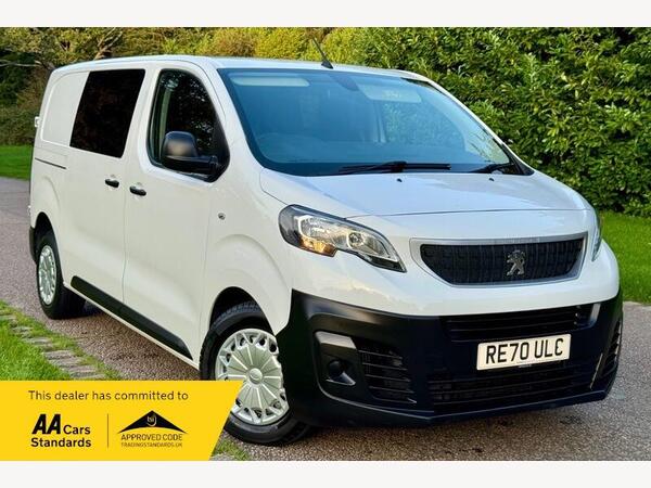 Peugeot Expert 2.0 BlueHDi 1400 Professional Standard Crew Van Double Cab 6dr Diesel Manual MWB Euro 6 (s/s) (6 Seat) (120 ps)