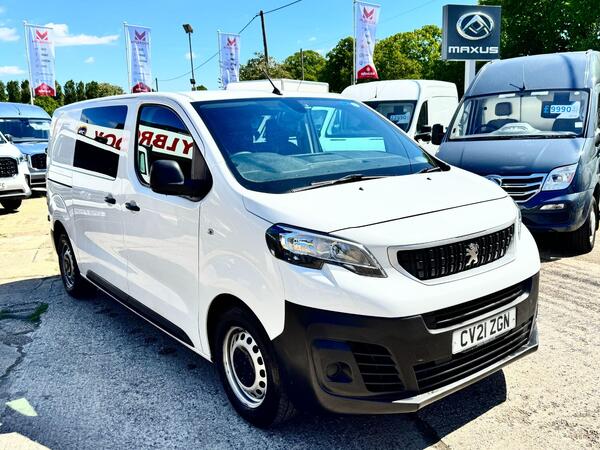 Peugeot Expert 2.0 BlueHDi 1400 Professional Standard Crew Van MWB Euro 6 (s/s) 6dr (6 Seat)
