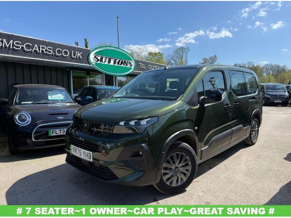 Peugeot e-Rifter 52kWh Allure Long MPV Auto 5dr (7.4kW Charger)