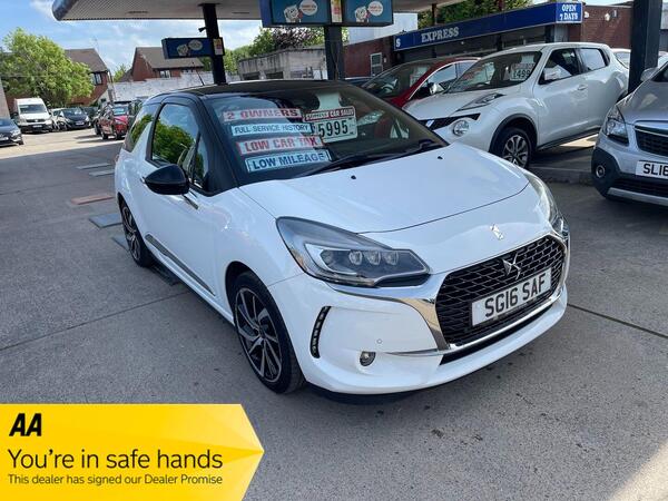 DS AUTOMOBILES DS 3 1.2 PureTech Prestige Euro 6 (s/s) 3dr