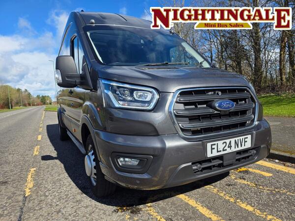 Ford Transit 2.0 460 EcoBlue Limited Minibus Double Cab 5dr Diesel Auto RWD L4 H3 Euro 6 (s/s) (17 Seat, DRW) (165 ps)