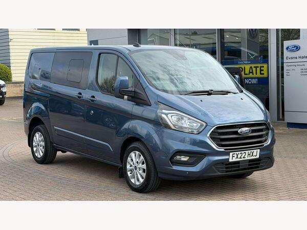 Ford Transit Custom 2.0 EcoBlue 130ps Low Roof D/Cab Limited Van Auto