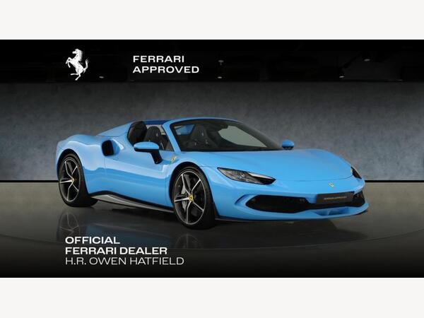 Ferrari 296 GTS 3.0T V6 7.45kWh Spider F1 DCT Euro 6 (s/s) 2dr