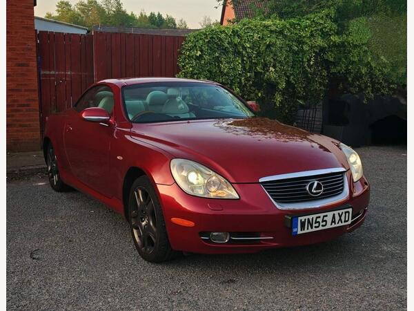 Lexus SC 4.3 430 Convertible 2dr Petrol Automatic (287 g/km, 282 bhp)