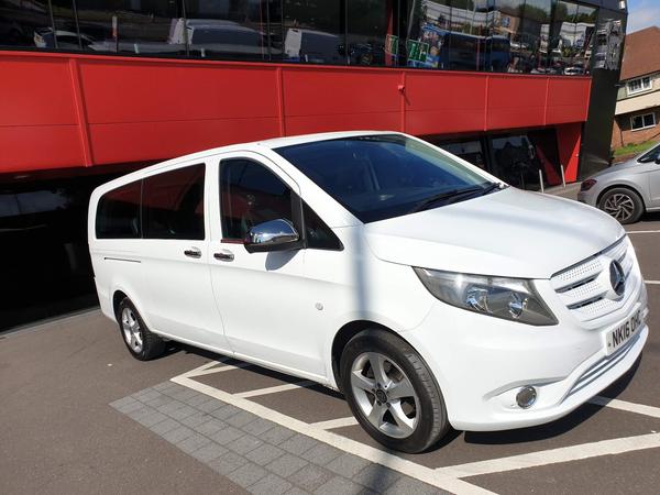 Mercedes-Benz Vito 2.1 114 CDI BlueTEC PRO Tourer Double Cab 5dr Diesel Manual RWD L3 Euro 6 (s/s) (XLWB) (136 ps)