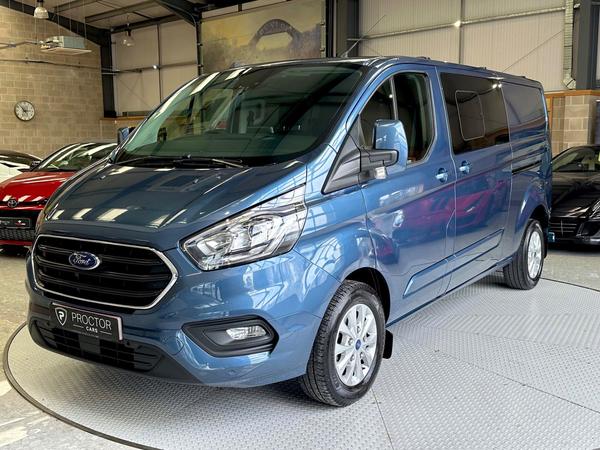 Ford Transit Custom 2.0 300 EcoBlue Limited Crew Van Auto L2 H1 Euro 6 (s/s) 5dr