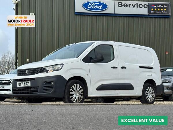 Peugeot Partner Crew Cab [SOLD KH] LWB L2H1 Low Roof Professional Premium Air Con Sensors E