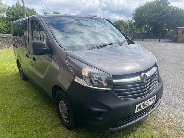 Vauxhall Vivaro 1.6 CDTi 2900 BiTurbo Combi Van Double Cab 5dr Diesel Manual L1 H1 Euro 6 (s/s) (9 Seat) (125 ps)