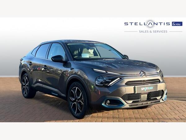 Citroen e-C4 X 50kWh Shine Plus Fastback Auto 4dr (7.4kW Charger)