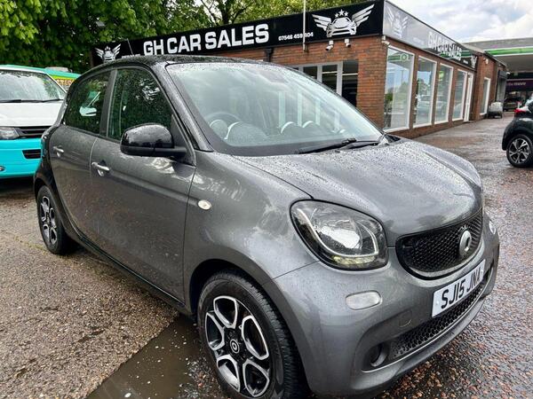 Smart forfour 1.0 Prime (Premium) Euro 6 (s/s) 5dr