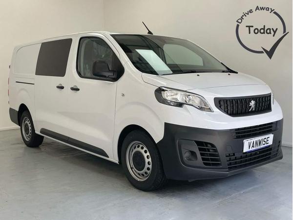 Peugeot Expert 2.0 BlueHDi 1200 Professional Premium + Long Crew Van LWB Euro 6 6dr (6 Seat)