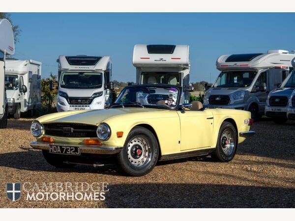 Triumph TR6 Triumph TR6 Jasmine Yellow Uprated Brakes and Suspension 2.5