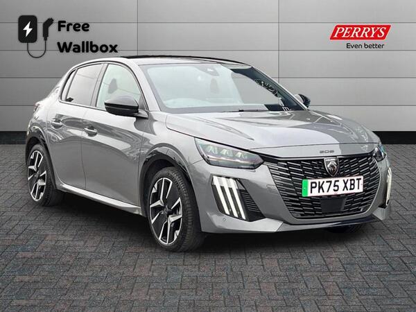 Peugeot E-208 51kWh GT Auto 5dr (7.4kW Charger)