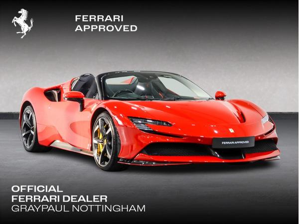 Ferrari SF90 Spider 4.0T V8 7.9kWh F1 DCT 4WD Euro 6 (s/s) 2dr