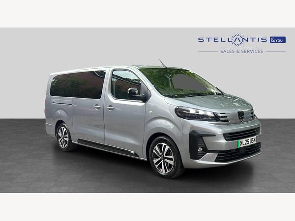 Peugeot e-Traveller 75kWh Allure Long MPV 5dr Electric Auto LWB (8 Seat, 11kW Charger) (136 ps)