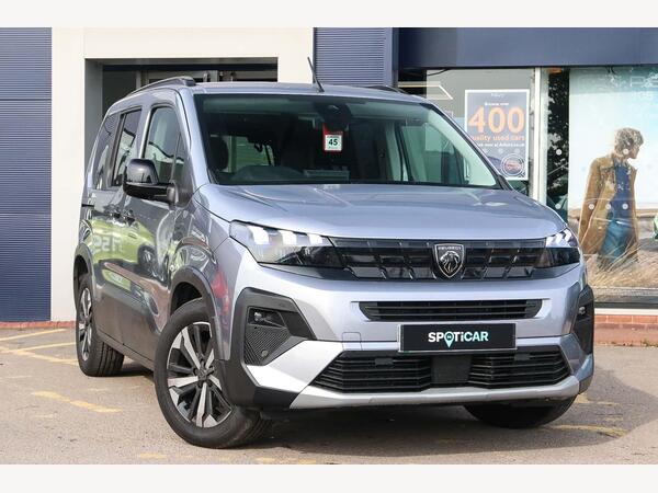Peugeot e-Rifter 52kWh GT Standard MPV Auto 5dr (7.4kW Charger)