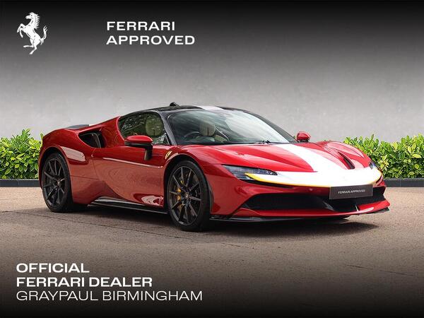 Ferrari SF90 Stradale 4.0T V8 7.9kWh F1 DCT 4WD Euro 6 (s/s) 2dr