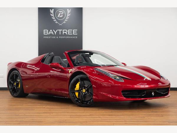 Ferrari 458 4.5 Spider F1 DCT Euro 5 2dr