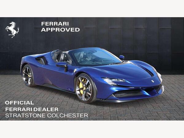 Ferrari SF90 Spider 4.0T V8 7.9kWh F1 DCT 4WD Euro 6 (s/s) 2dr