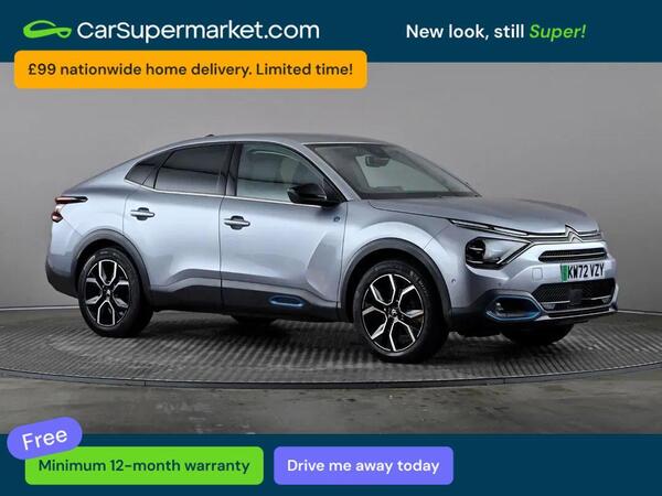Citroen e-C4 X 50kWh Shine Fastback Auto 4dr (7.4kW Charger)
