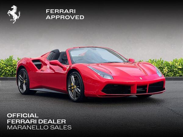 Ferrari 488 3.9T V8 Spider F1 DCT Euro 6 (s/s) 2dr