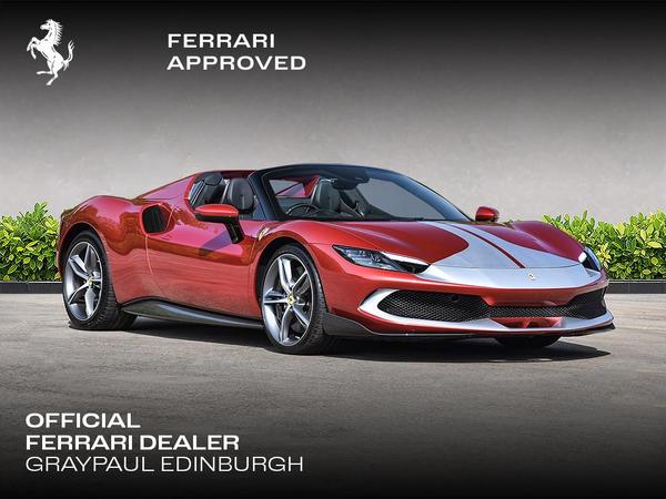 Ferrari 296 GTS 3.0T V6 7.45kWh Spider F1 DCT Euro 6 (s/s) 2dr