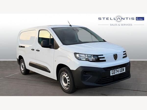 Peugeot Partner 1.5 BlueHDi 850 Professional Long Crew Van Double Cab 6dr Diesel Manual LWB Euro 6 (s/s) (100 ps)
