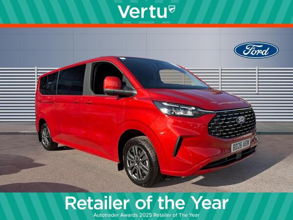 Ford Tourneo Custom 2.0 320 EcoBlue Titanium Luxe Minibus Double Cab 5dr Diesel Manual L2 Euro 6 (s/s) (150 ps)