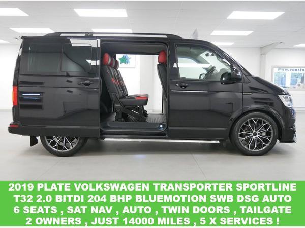 Volkswagen Transporter Sportline T32 2.0 BITDI 204 BMT SWB DSG AUTOMATIC KOMBI ( HIGH SPEC ! )