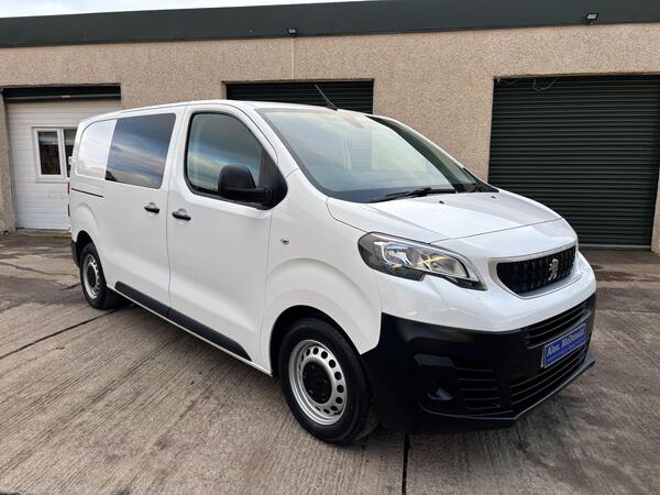 Peugeot Expert 2.0 BlueHDi 1400 Professional Standard Crew Van Double Cab 6dr Diesel Manual MWB Euro 6 (s/s) (6 Seat) (120 ps)