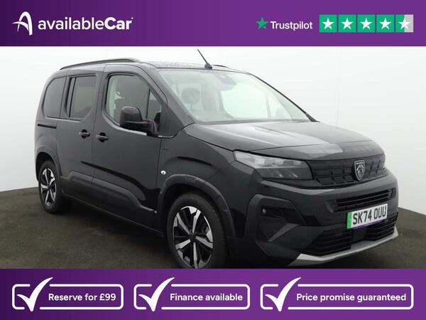 Peugeot e-Rifter 52kWh GT Standard MPV Auto 5dr (7.4kW Charger)