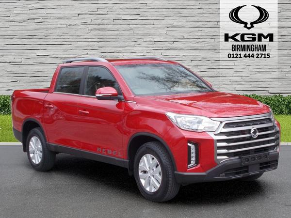 KGM Musso 2.2D Rebel Pickup Double Cab 4dr Diesel Manual 4WD Euro 6 (202 ps)